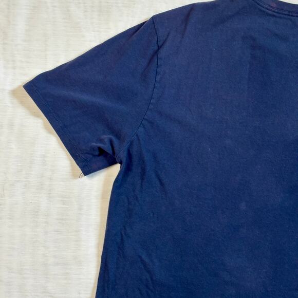 Villanova Nova Nation Cropped T-shirt Size Large Nike Navy Blue - Picture 9 of 13